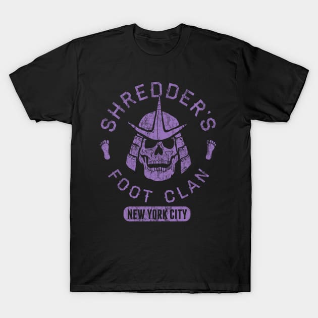 Bad Boy Club: Shredder's Foot Clan T-Shirt by joshln